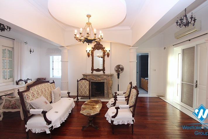 Beautiful 4 bedrooms house for rent with nice terrace in Nghi Tam - Tay Ho - Hanoi